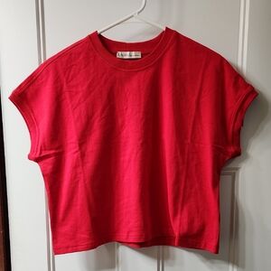 Zenana Ruby Red Top - S